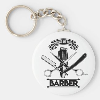 Barbeiro Keychain