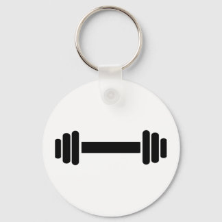 Barbell - Bodybuilding Keychain
