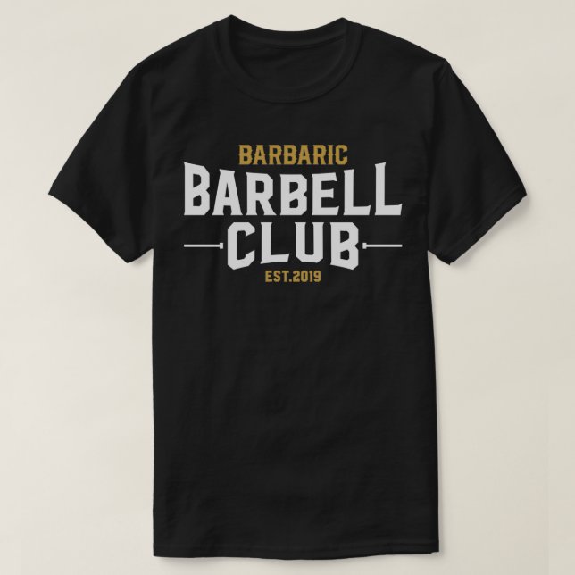 Barbell Club Triblend  T-Shirt (Design Front)