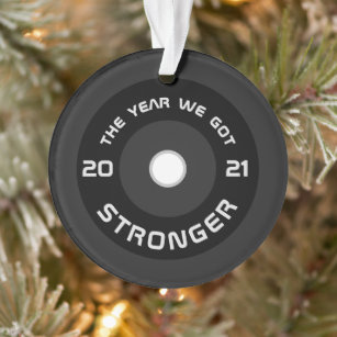 Weight Lifter Fitness Sport Personalize It Yourself Christmas Tree Ornament for sale online 