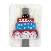 Barbell On White Refrigerator Magnet - Cute Gym