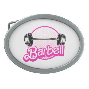 Barbell - pink belt buckle