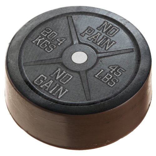 Barbell Plate _ No Pain No Gain Chocolate Covered Oreo