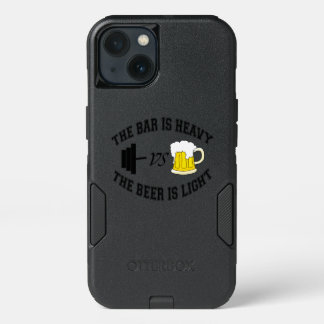 Barbell vs beer iPhone 13 case