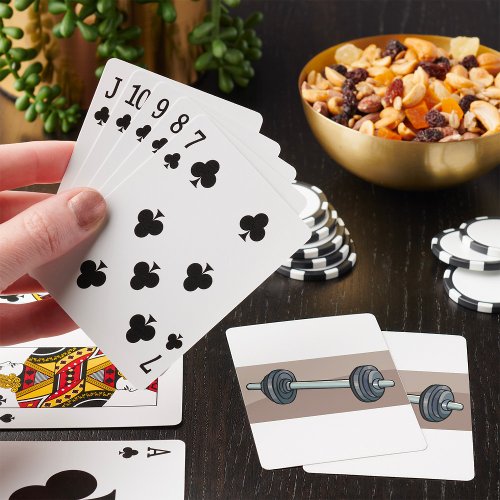 Barbell Weights Playing Cards
