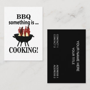 Barbeque Cook Chef BBQ Business Card