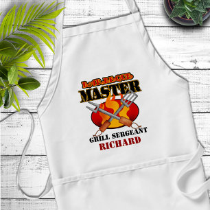 Barbeque Master Personalized BBQ Apron
