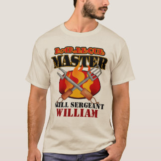 Barbeque Master Personalized T-Shirt