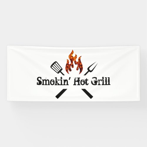 Barbeque Restaurant And Grill Business Banner