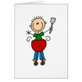 Barbeque Stick Figure Card (Front)