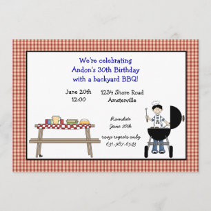 Barbeque Time Invitation