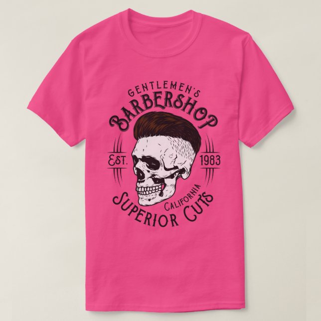 Barber 4 T-Shirt (Design Front)