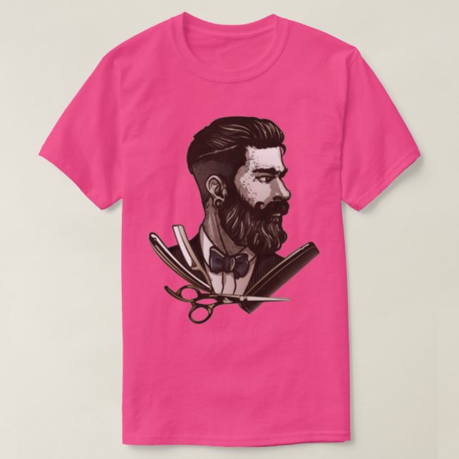 barber 55 1 T-Shirt (Design Front)