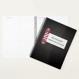 Barber Appointment Book Planner