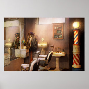 Barber - Basement barber Poster