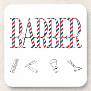 Barber Beverage Coaster
