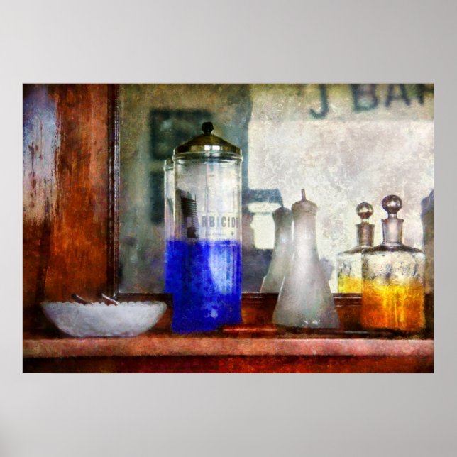 Barber - Blueberry flavored, thanks for asking Poster (Front)