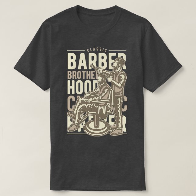 Barber brotherhood 19 T-Shirt (Design Front)