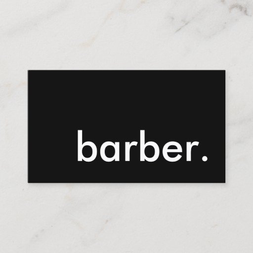 Customizable barber. business card templates