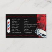 Barber Business Card (Hair cuts & Styles) (Back)