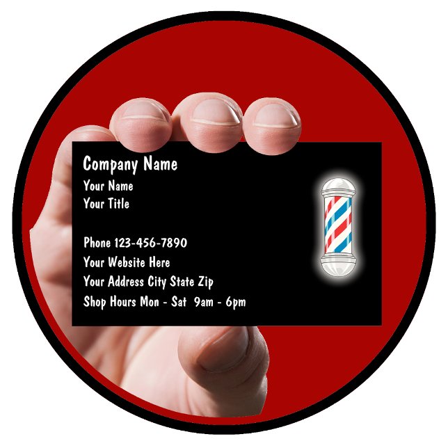Barber Business Cards (Barber Shop Business Cards )
