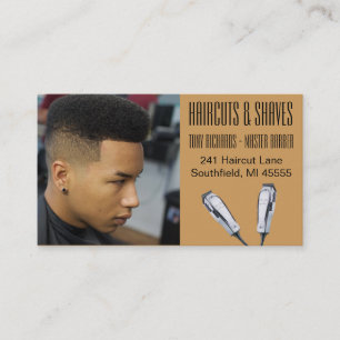 Barber Business Cards