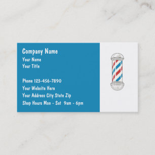 Barber Business Cards
