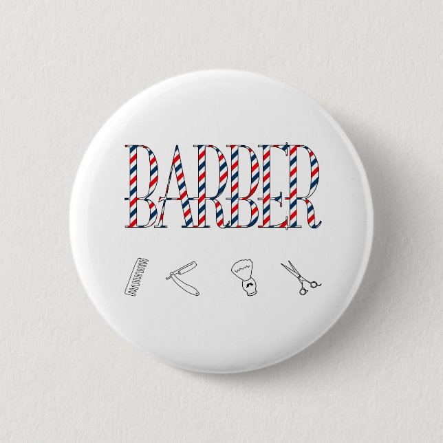 Barber Button (Front)
