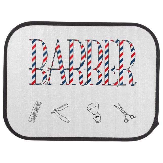 Barber Car Floor Mat (Rear)