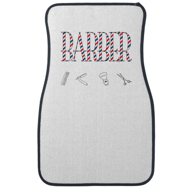 Barber Car Floor Mat (Front)