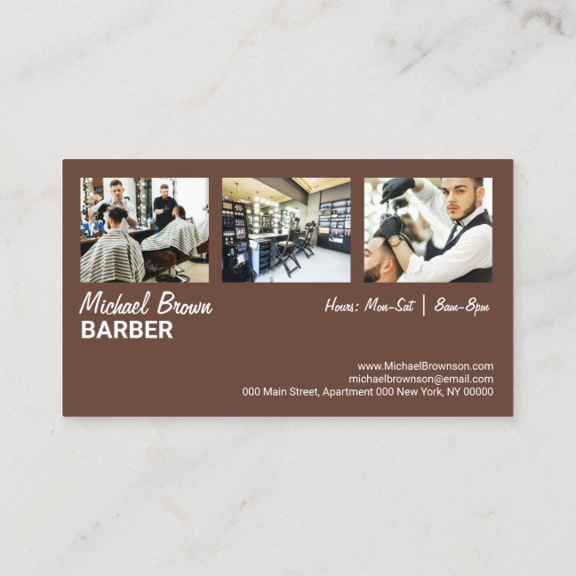 Vintage Barber Branding
