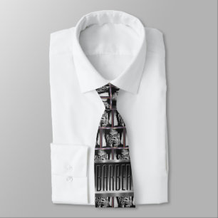 barber club neck tie