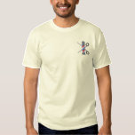 Barber Embroidered T-Shirt<br><div class="desc">The stock embroidery designs shown on this page have been copyrighted. �1990-2009 Dakota Collectibles. ALL RIGHTS RESERVED. The designs are reproduced with the prior, written consent of Dakota Collectibles. Making a copy, by any means, of this artwork is a violation of copyright law.</div>