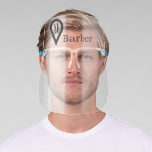 Barber Face Shield