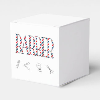 Barber Favor Boxes