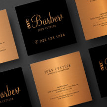 Barber gold scissor pole barbershop promotional