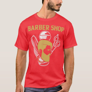 barber hair hairdresser beard shave 2 T-Shirt