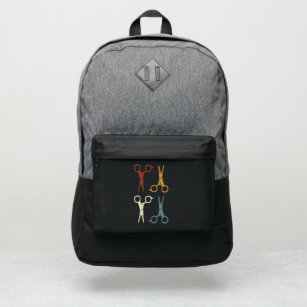 custom barber backpacks