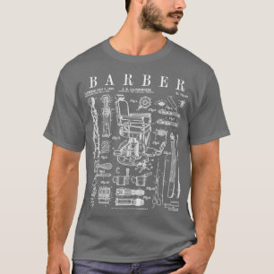Barber Hairdresser Hairstylist Barbershop Vintage  T-Shirt