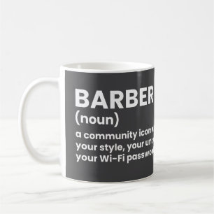 Barber Humor Definition Mug