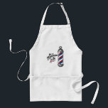 Barber Is In Adult Apron<br><div class="desc">Being a barber is about taking care of the people.</div>