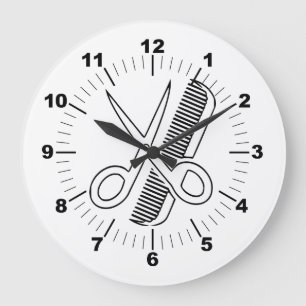 Barber Large Clock