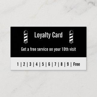 Barber Loyalty Card