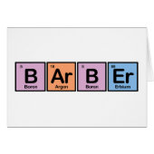 Barber made of Elements (Front Horizontal)