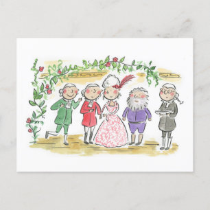 Barber of Seville, Wedding Postcard