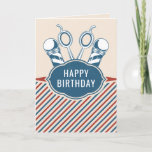Barber Or Hair Stylist Birthday Holiday Card at Zazzle