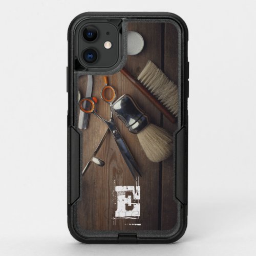 Barber Personalize OtterBox Commuter iPhone 11 Case