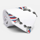 Barber Pole Design on a Neck Tie