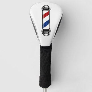 Barber Pole Golf Head Cover