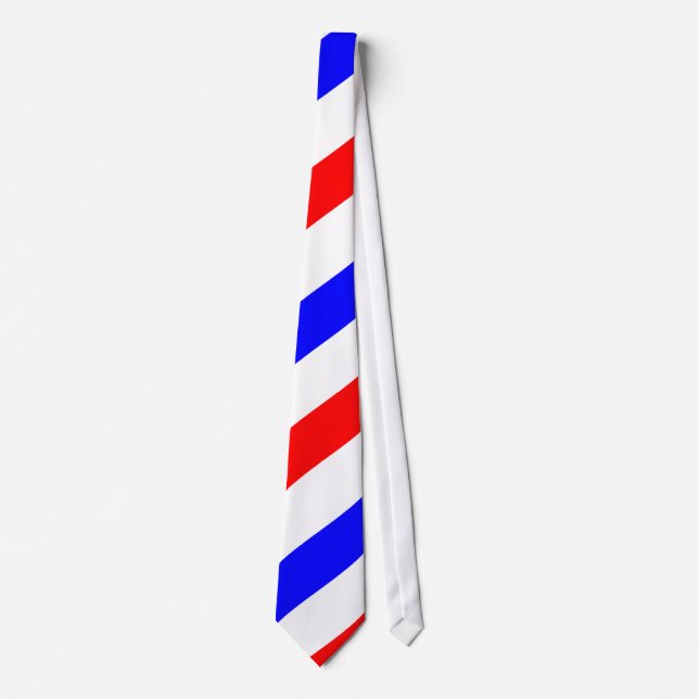 Barber Pole Pattern Tie (Front)